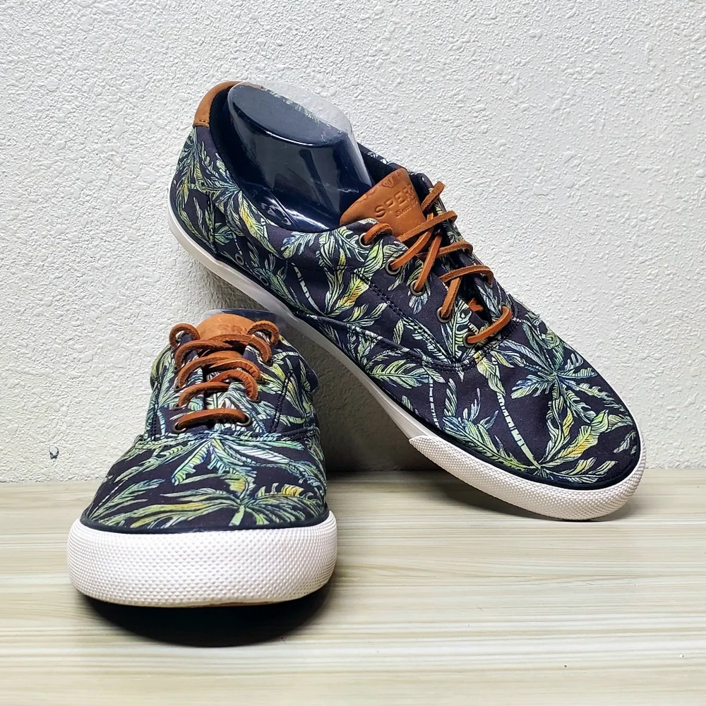 Sperry Palm Boat Shoes Size 13